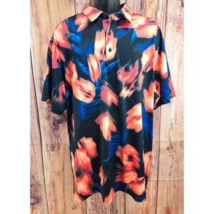 Under Armour Mens Loose Fit Playoff Polo XXL Floral Print